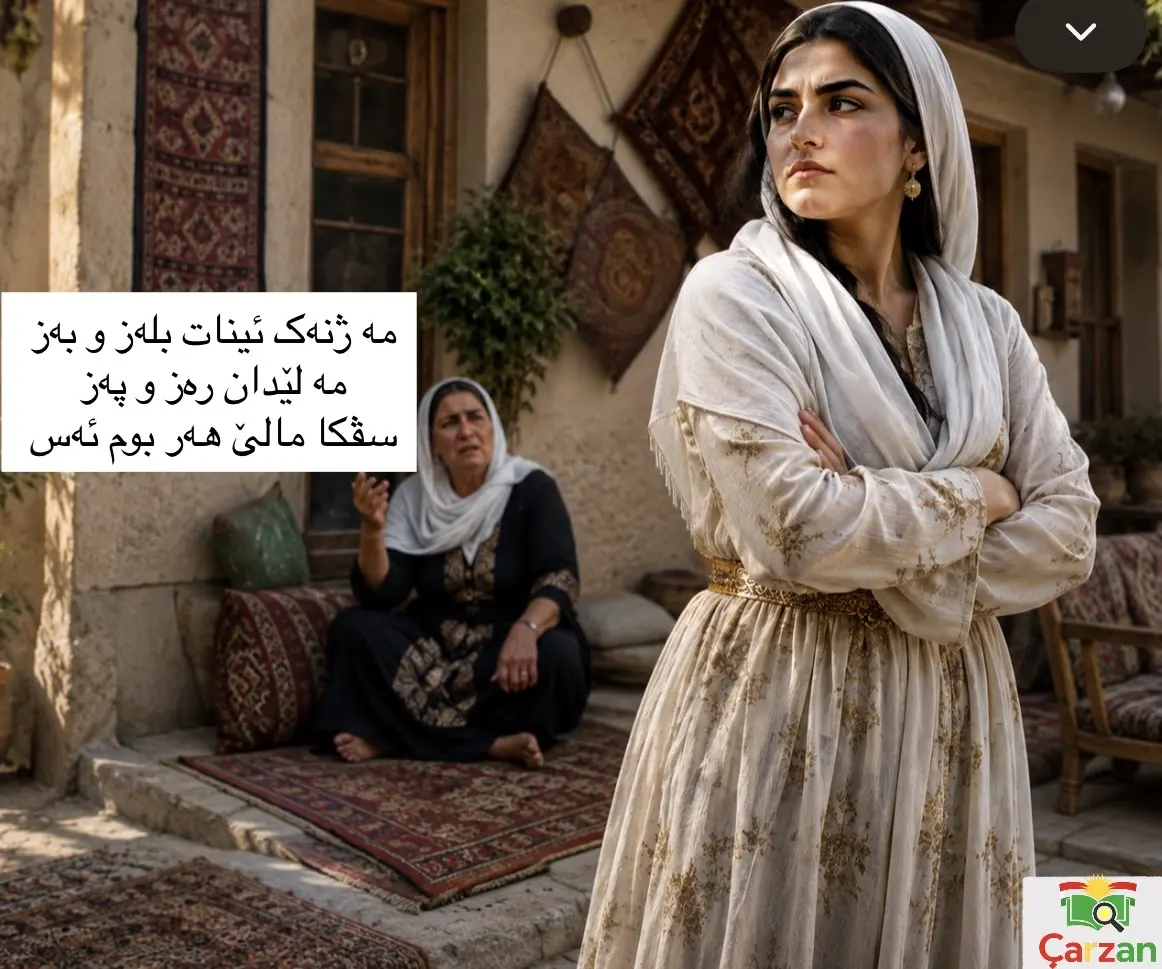 مه‌ ژنه‌ک ئینات بله‌ز و به‌ز مه‌ لێدان ره‌ز و په‌ز سڤکا مالێ هه‌ر بوم ئه‌س